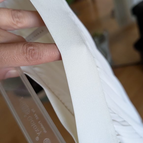 LC Lauren Conrad Ivory Pleated Skirt - Picture 6 of 9